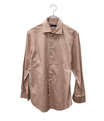 ETRO 長袖シャツ 赤白チェック柄 152-11451-3015 メンズ SIZE 41 (L) エトロ