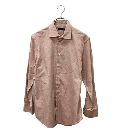 ETRO 長袖シャツ 赤白チェック柄 152-11451-3015 メンズ SIZE 41 (L) エトロ