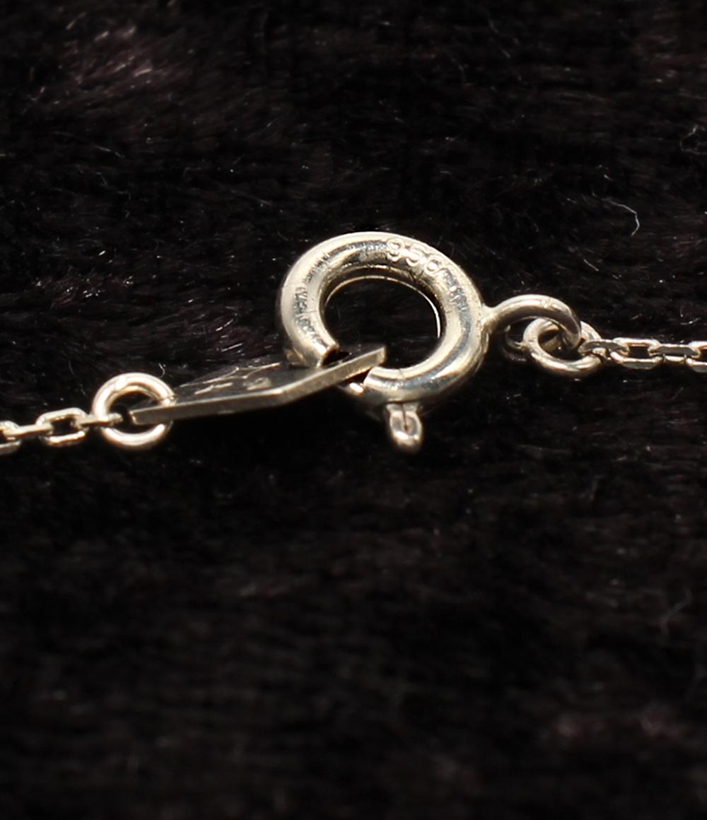 ザ・キッス ネックレス SV SV950 ダイヤ ハートモチーフ レディース THE KISS