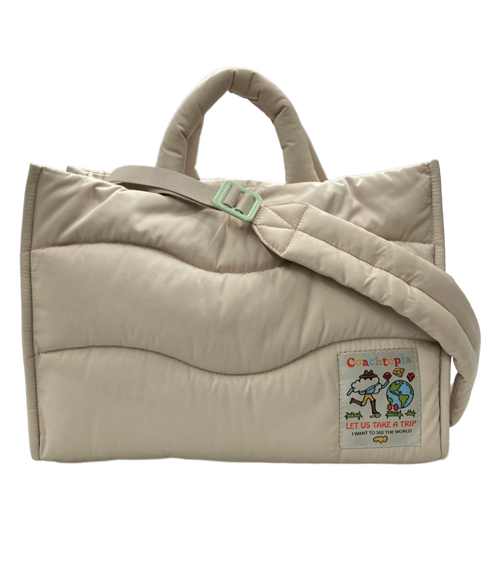 美品 Coachtopia 2WAY トートバッグ ショルダーバッグ 斜め掛け レディース コーチトピア