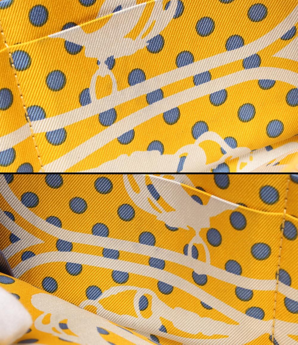 HERMES ラウンドファスナー長財布 C刻印 シルバー金具 シルクイン アザップロング レディース エルメス