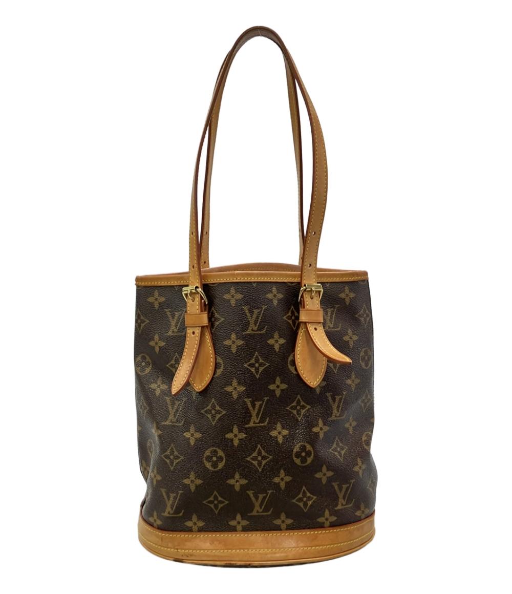 訳あり LOUIS VUITTON ショルダーバッグ 肩掛け プチ バケット PM M42238 レディース ルイ・ヴィトン