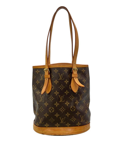 訳あり LOUIS VUITTON ショルダーバッグ 肩掛け プチ バケット PM M42238 レディース ルイ・ヴィトン
