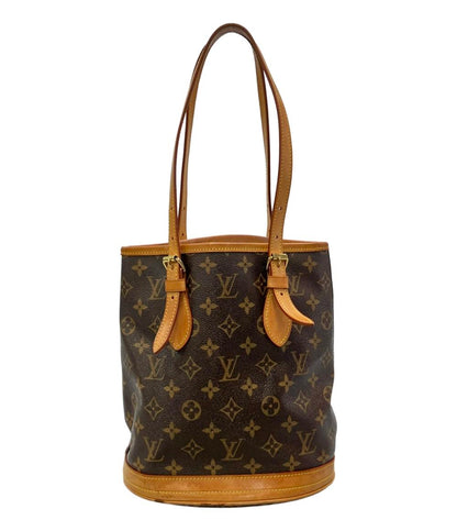 訳あり LOUIS VUITTON ショルダーバッグ 肩掛け プチ バケット PM M42238 レディース ルイ・ヴィトン