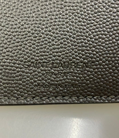 美品 SAINT LAURENT PARIS 二つ折り財布 レザー メンズ サンローランパリ