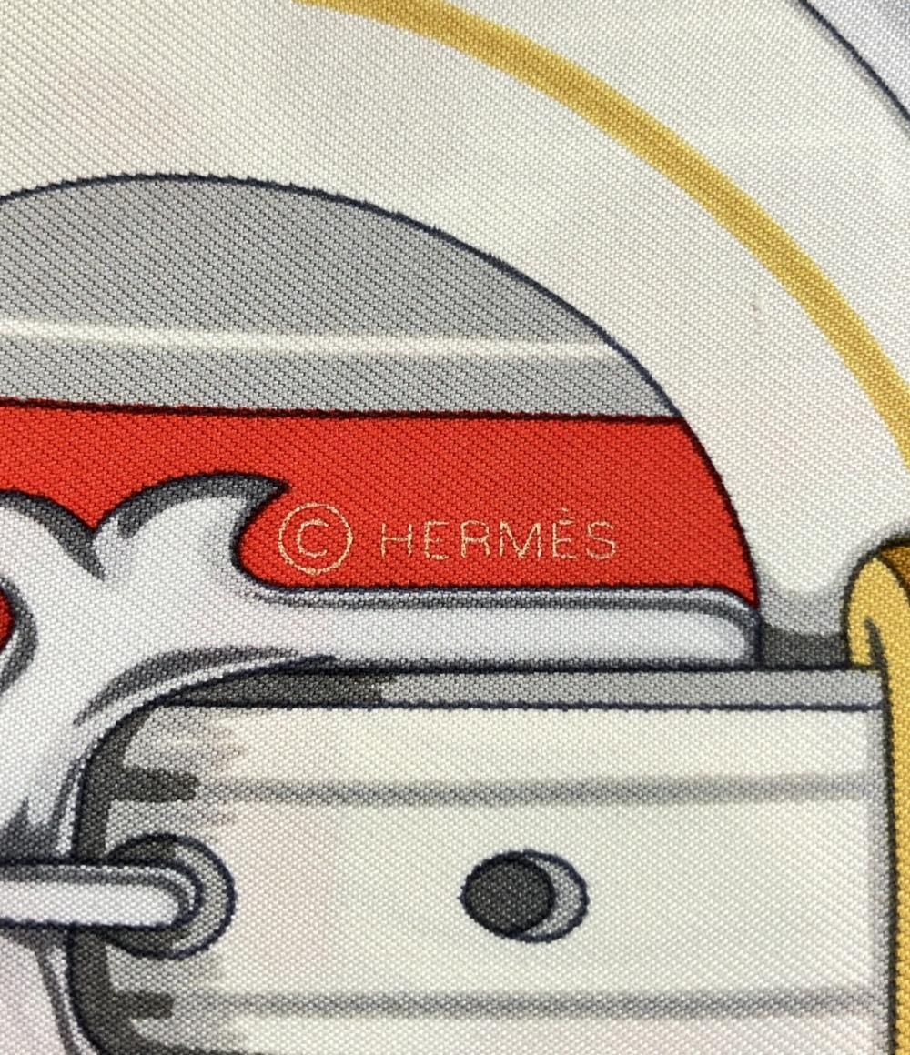 美品 エルメス スカーフ カレ90 シルク100% 可愛らしい花嫁 BRIDES ET DESTIN レディース HERMES