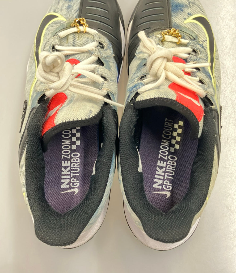NIKE ローカットスニーカー × 大坂なおみ W コート エア ズーム GP ターボ DC9164-100 レディース SIZE 24.0 ナイキ