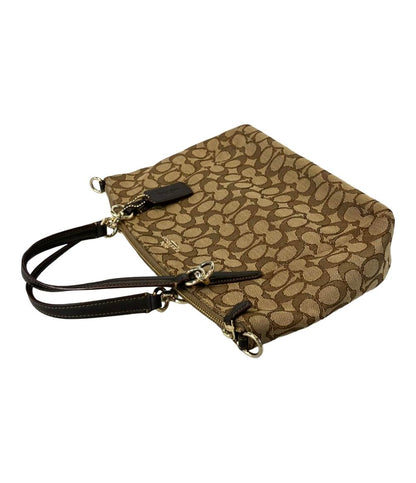 コーチ 2WAY ハンドバッグ ショルダーバッグ 斜め掛け シグネチャー レディース COACH