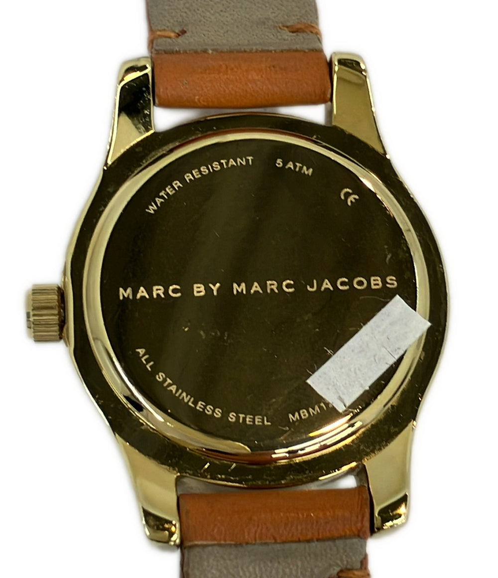 MARC BY MARC JACOBS 腕時計 クオーツ ホワイト MBM1219 レディース マークバイマークジェイコブス