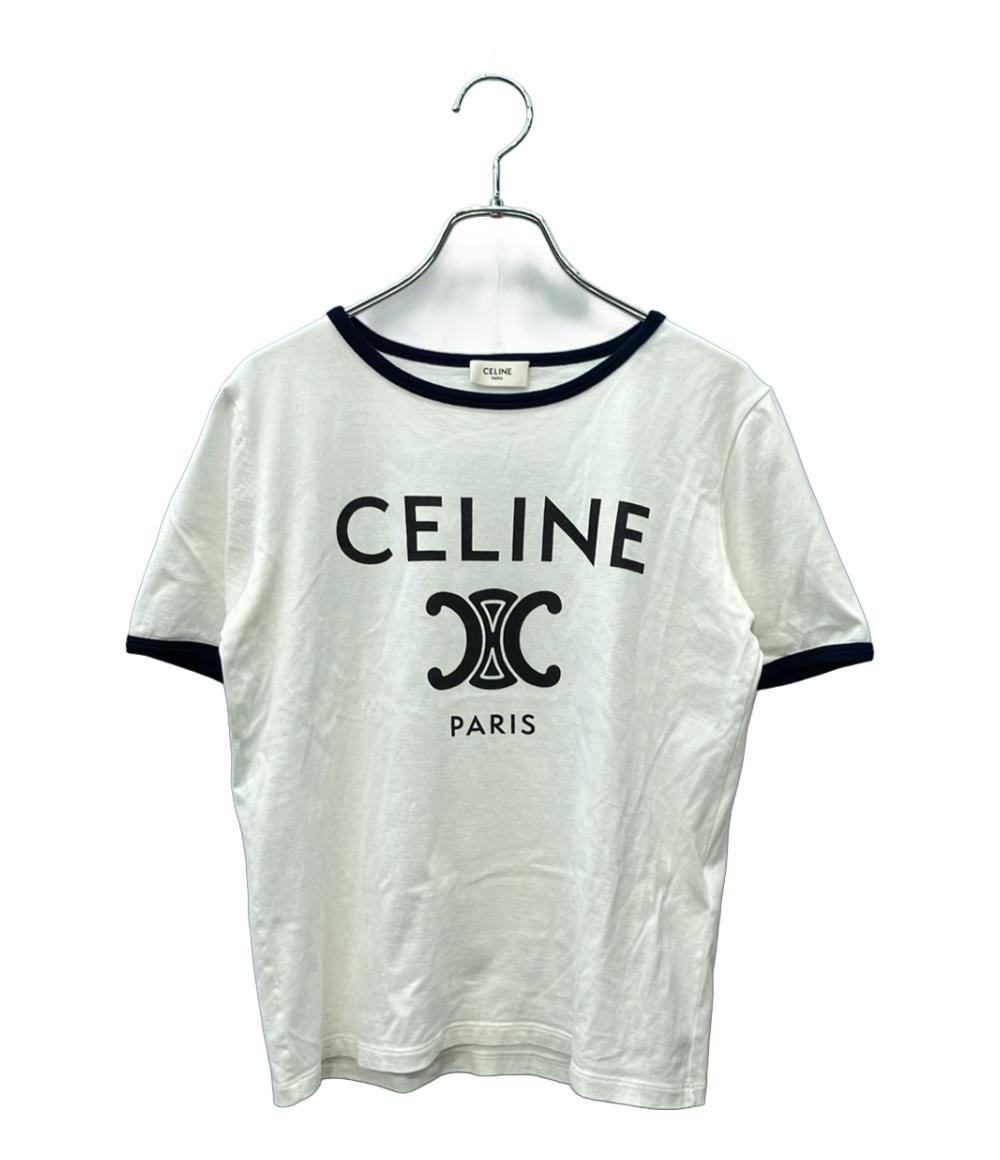 CELINE 半袖Tシャツ コットンジャージー コットンジャージー レディース SIZE XS セリーヌ