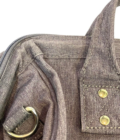 美品 anello 3way トートバッグ ショルダーバッグ 肩掛け リュック デイパック レディース アネロ