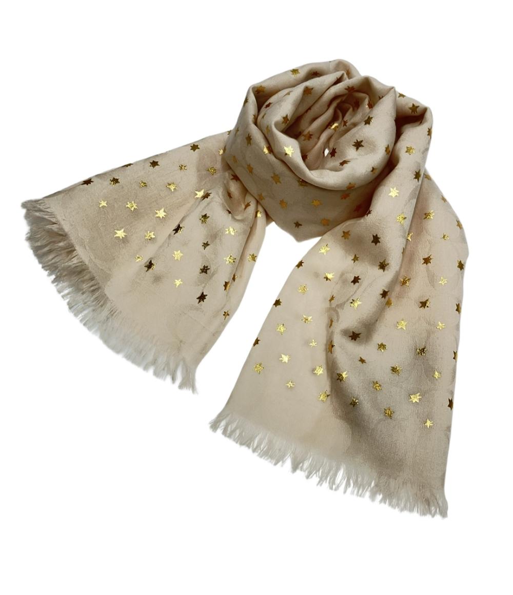 GIORGIO ARMANI ストール ストール ニット カシミヤシルク レディース