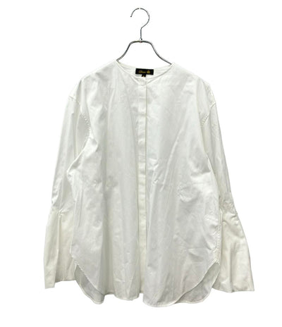 Drawer 長袖ブラウス ボリュームスリーブ ノーカラー 6511-299-0517 レディース SIZE 38 (M) ドゥロワー