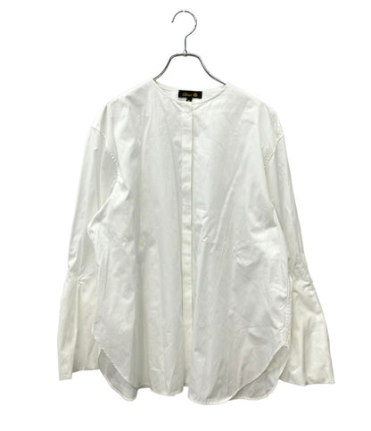 Drawer 長袖ブラウス ボリュームスリーブ ノーカラー 6511-299-0517 レディース SIZE 38 (M) ドゥロワー