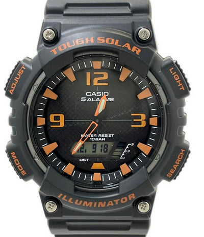 美品 CASIO 腕時計 タフソーラー ソーラー AQ-S810W-8AJH メンズ カシオ