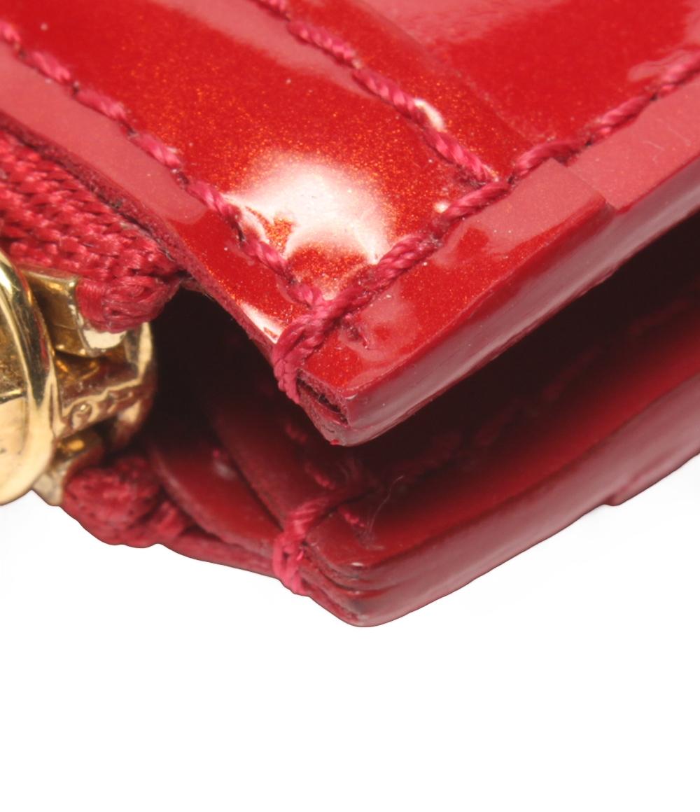 LOUIS VUITTON コインケース カラビナ付き ポシェット クレ ヴェルニ M93559 レディース ルイ・ヴィトン