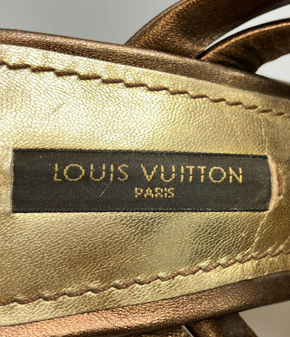LOUIS VUITTON ウェッジソールサンダル レディース SIZE 34 (22cm) ルイ・ヴィトン