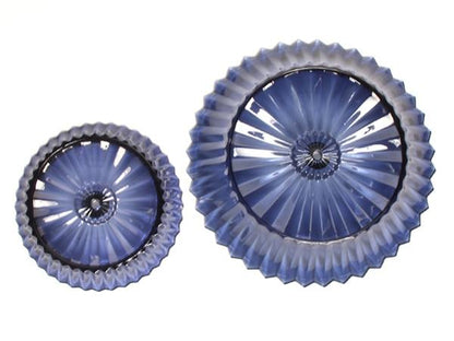 美品 バカラ ケーキスタンド 二段 ミルニュイ Baccarat