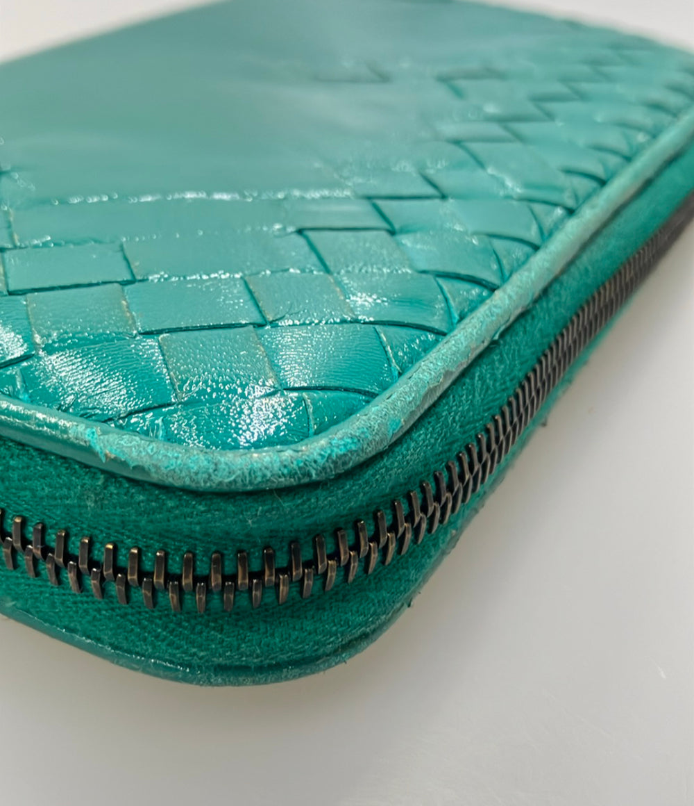 BOTTEGA VENETA ラウンドファスナー長財布 イントレチャート 114076 レディース ボッテガ・ヴェネタ