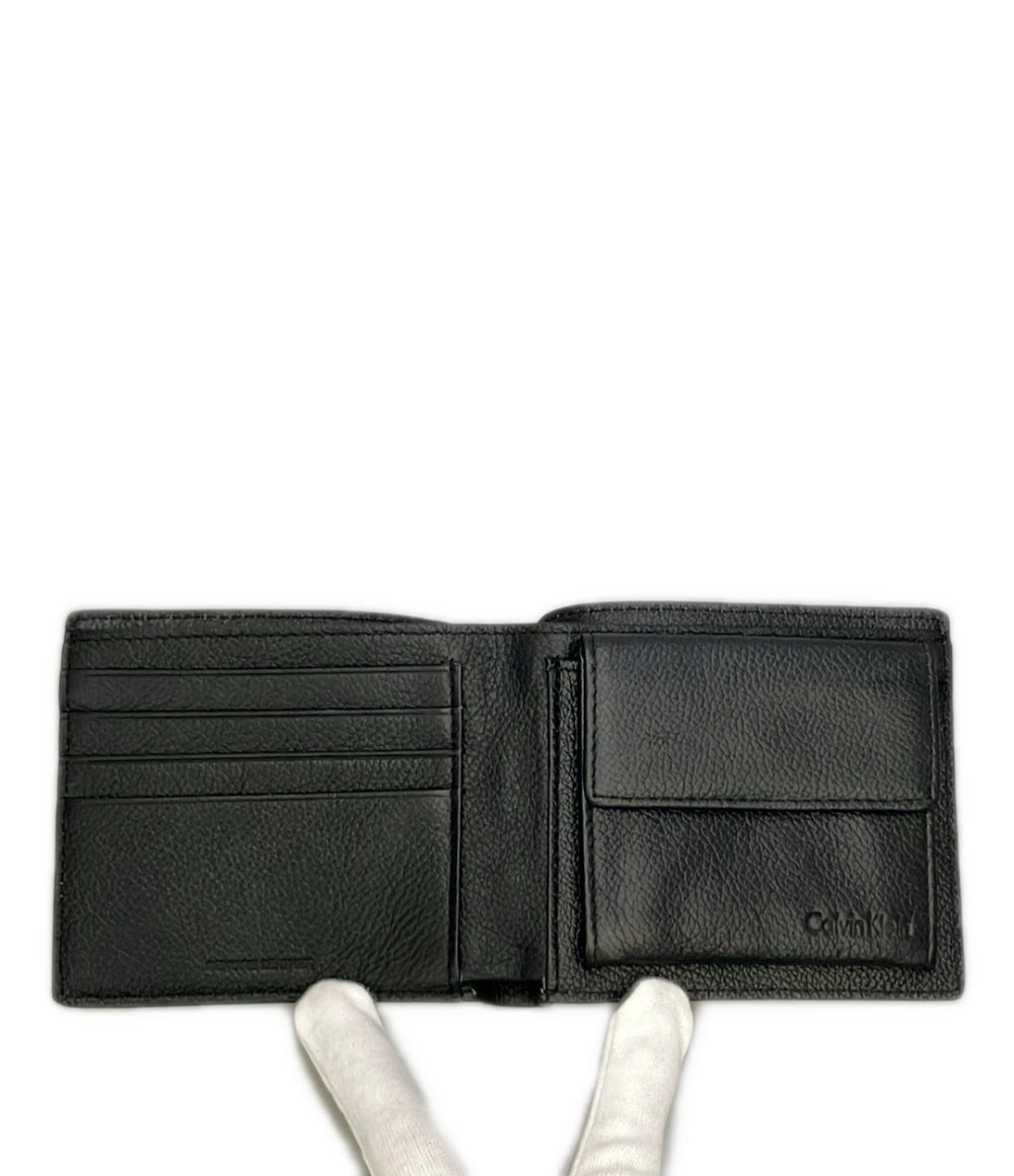 美品 Calvin klein 二つ折り財布 メンズ カルバンクライン