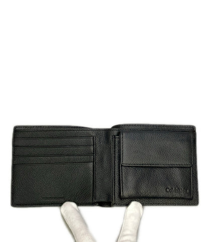 美品 Calvin klein 二つ折り財布 メンズ カルバンクライン