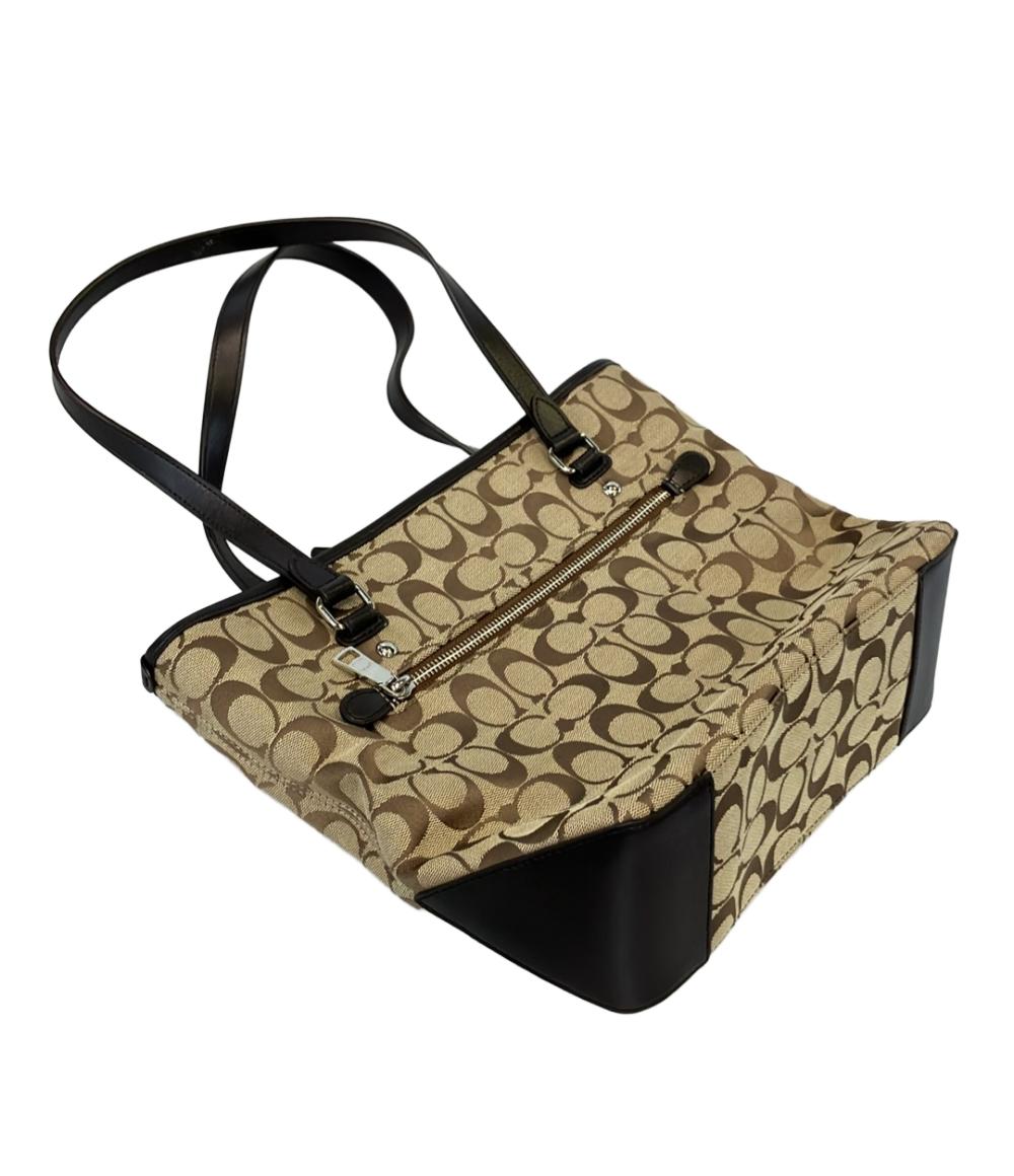 美品 COACH トートバッグ シグネチャー F36375 レディース コーチ