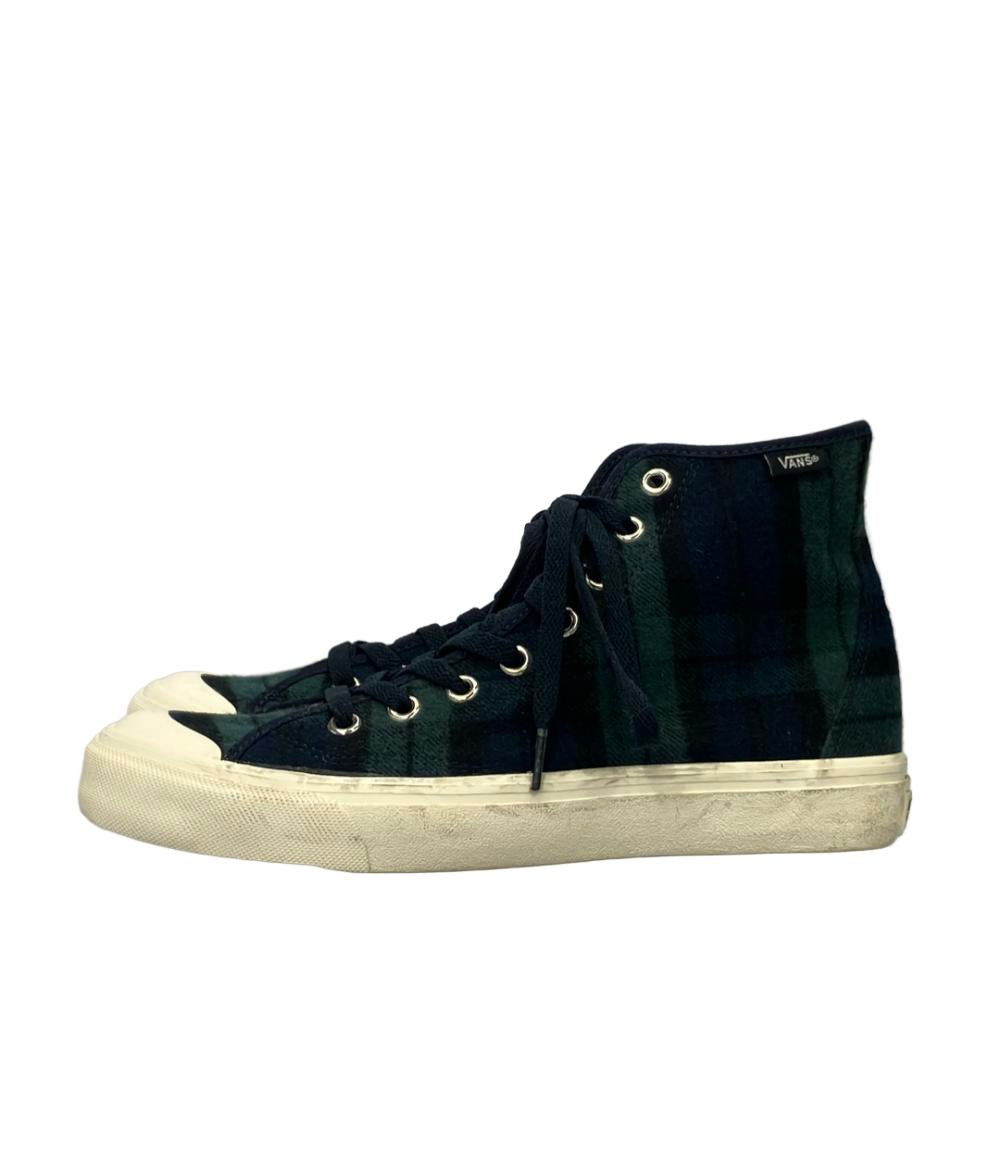 VANS ハイカットスニーカー チェック 568552-0002 メンズ SIZE 27.0 (L) ヴァンズ