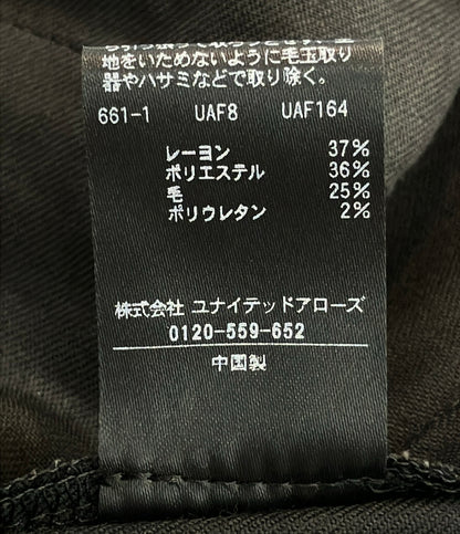 CoNTE バックゴム ラップ ワイドパンツ レディース SIZE 38 コンテ