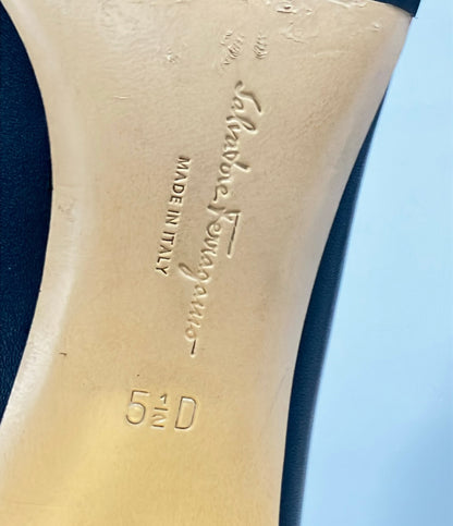 Salvatore Ferragamo ロングブーツ ガンチーニ レディース SIZE 5 1/2 D サルヴァトーレフェラガモ