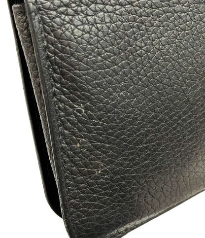 HERMES 長財布 シルバー金具 D刻印 ドゴン GM レディース エルメス