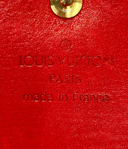 ルイ・ヴィトン ダブルホック 二つ折り財布 ポルトモネ ビエ カルトクレディ エピ M63487 レディース LOUIS VUITTON