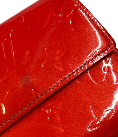 LOUIS VUITTON Wホック二つ折り財布 ポルトフォイユ エリーズ ヴェルニ M93529 レディース ルイ・ヴィトン