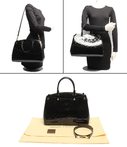 ルイヴィトン 2wayハンドバッグ ショルダーバッグ 肩掛け ブレアMM ヴェルニ M50784 レディース Louis Vuitton