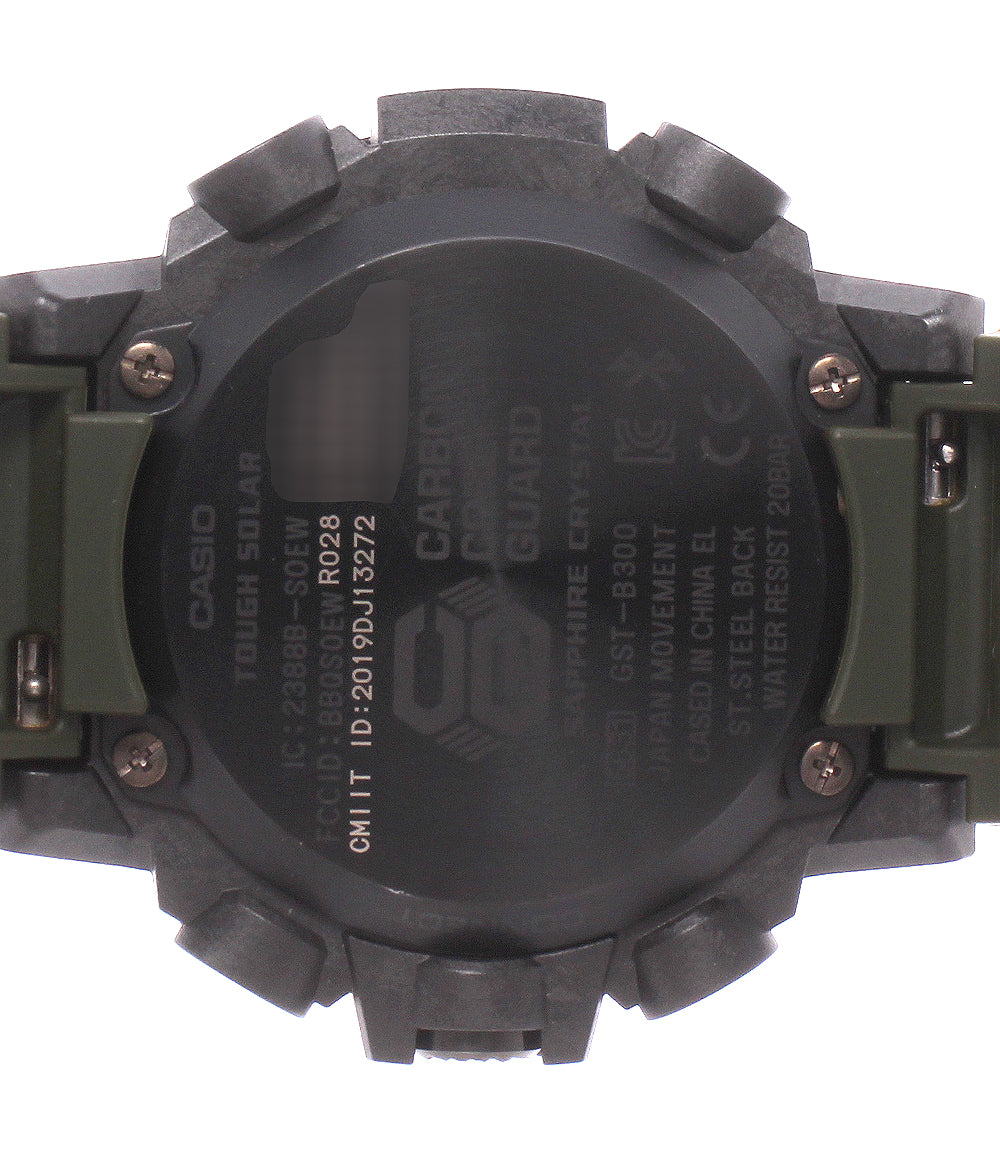 CASIO 腕時計 ブルートゥース搭載 G-SHOCK ソーラー GST-B300 メンズ カシオ