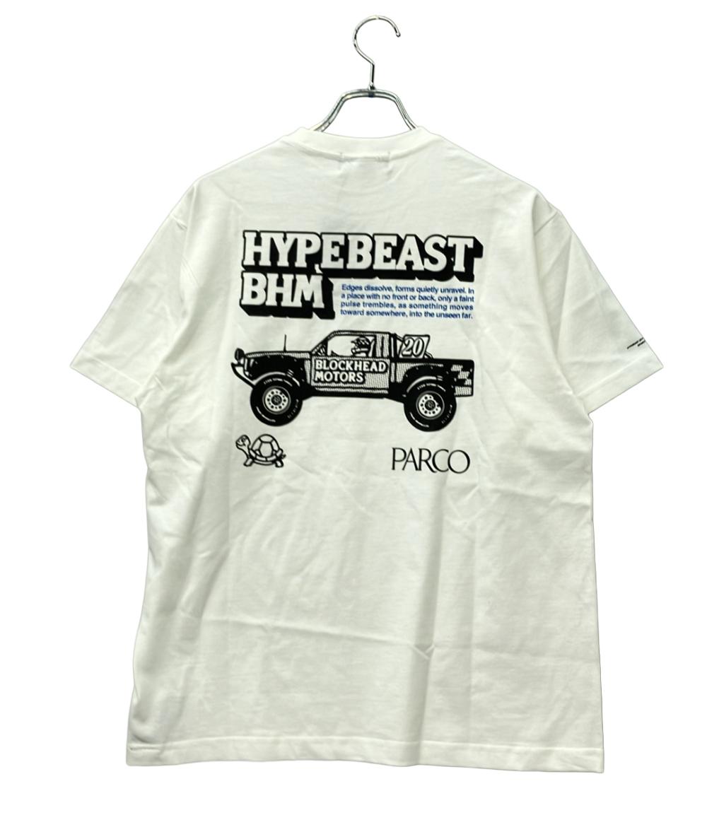 美品 Hypebeast 半袖Tシャツ BLOCKHEAD MOTORS × PARCO × Hypebeast Twenty Japan T-shirt COIN PARKING DELIVERY メンズ SIZE M ハイプビースト