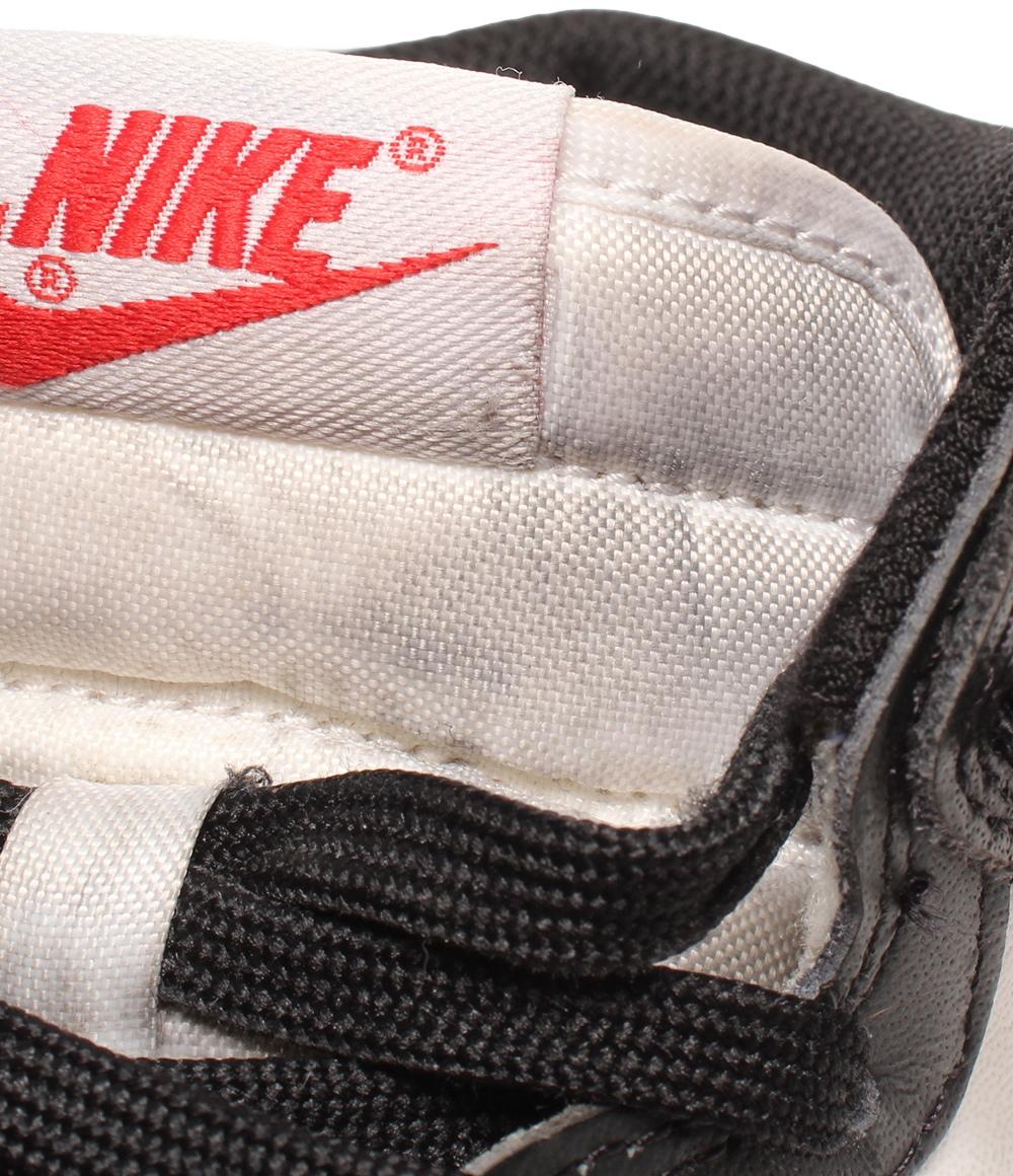 ナイキ ミドルカットスニーカー Black and White Dunk High DD1869-103 レディース SIZE 22.5 (S) NIKE