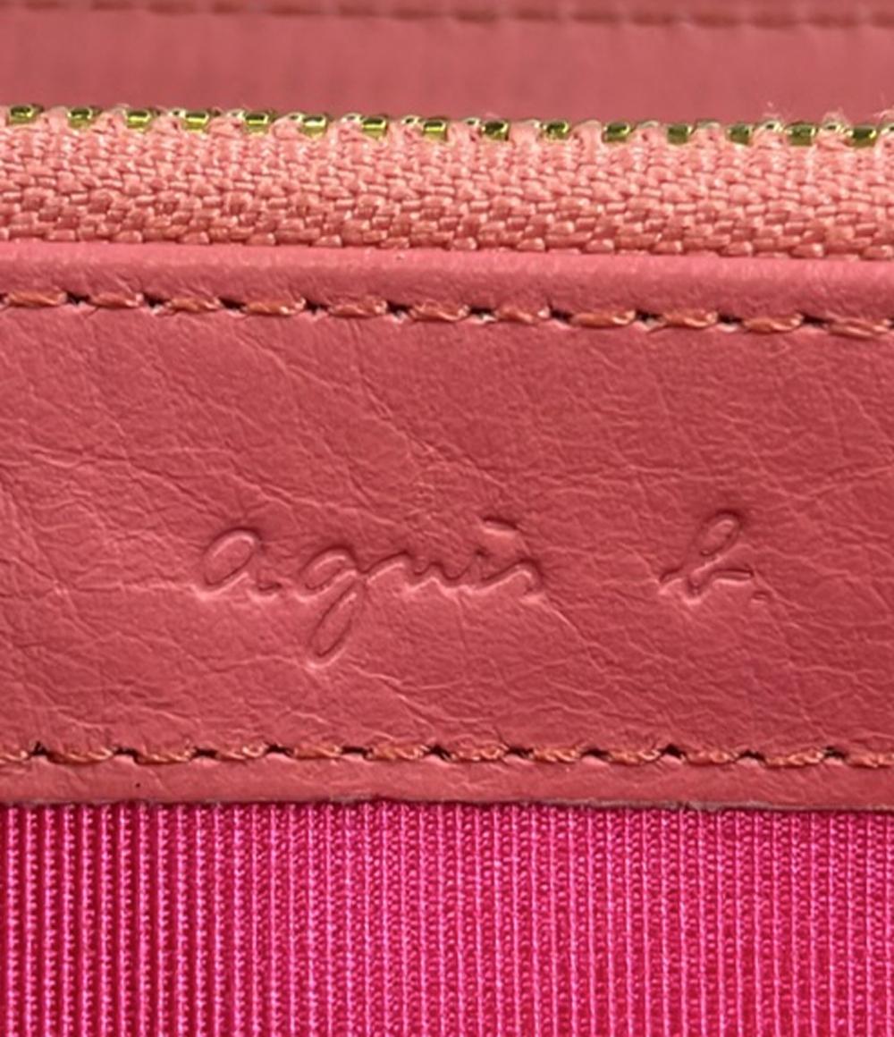 agnes b. ラウンドファスナー長財布 レディース アニエスベー