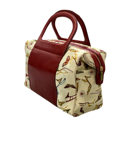 Salvatore Ferragamo ハンドバッグ ハイヒール柄 DY-21 B611 レディース サルヴァトーレフェラガモ