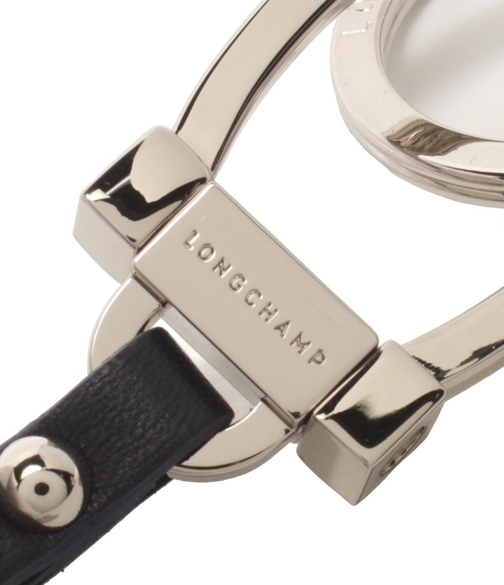 美品 Longchamp チャーム キーリング スターモチーフ ユニセックス ロンシャン