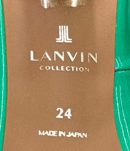 美品 LANVIN collection パンプス エナメル レディース SIZE 24.0 ランバン コレクション