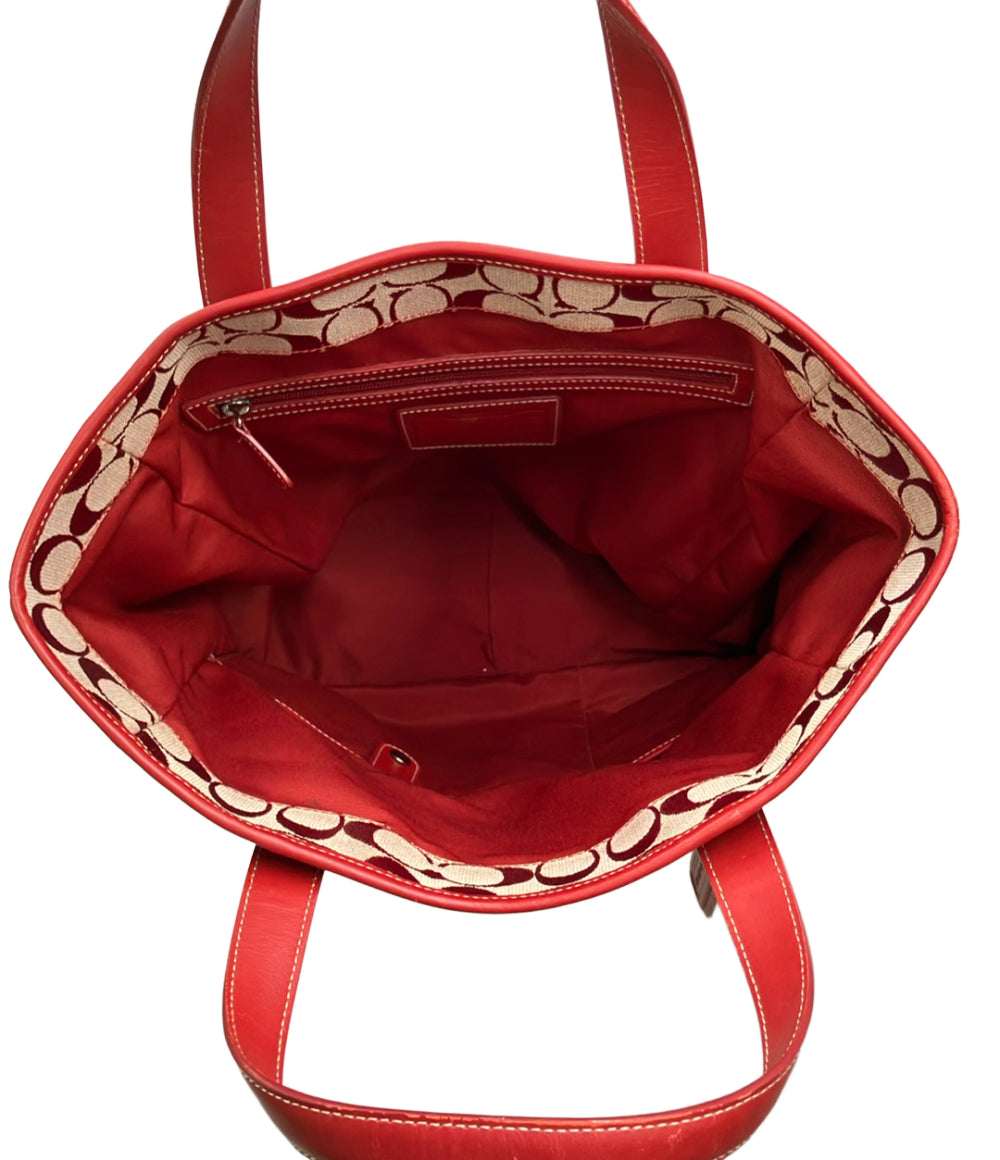 COACH トートバッグ シグネチャー 6093 レディース コーチ