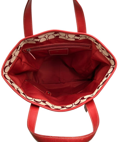 COACH トートバッグ シグネチャー 6093 レディース コーチ