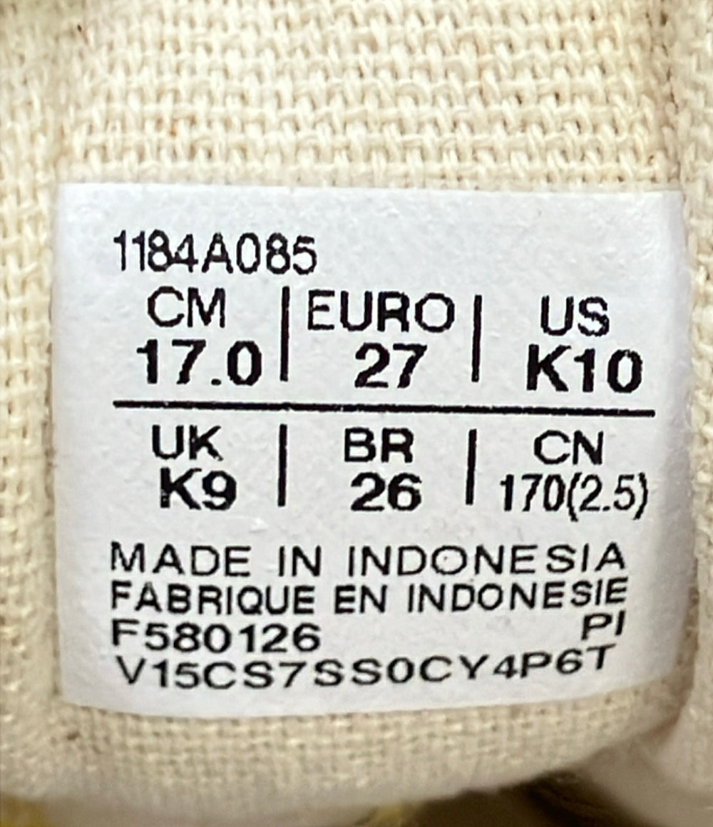 美品 ONITSUKA TIGER ローカットスニーカー MEXICO 66 SLIP-ON KIDS 1184A085 キッズ SIZE 17.0 オニツカタイガー