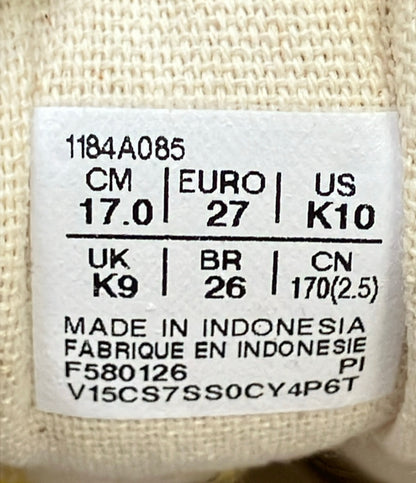 美品 ONITSUKA TIGER ローカットスニーカー MEXICO 66 SLIP-ON KIDS 1184A085 キッズ SIZE 17.0 オニツカタイガー