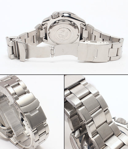 SEIKO 腕時計 自動巻き ブラック 7S26-0020 メンズ セイコー