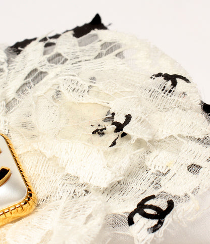 CHANEL ブローチ レース レディース シャネル