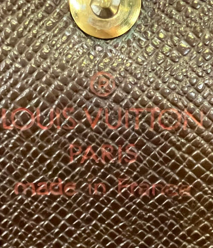 ルイヴィトン コインケース ポルトモネ プラ ダミエ エベヌ N61930 メンズ LOUIS VUITTON