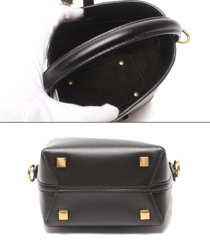 美品 SAINT LAURENT PARIS 2WAYハンドバッグ ショルダーバッグ 斜め掛け 肩掛け ミニバケットバッグ LE 37 レディース サンローランパリ
