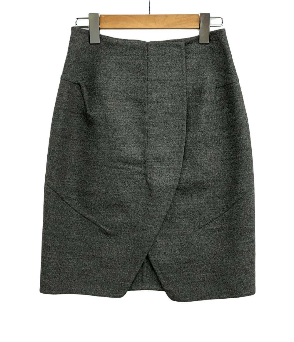 美品 イヴ・サンローラン 膝丈スカート レディース YVES SAINT LAURENT