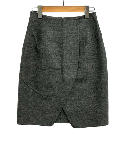 美品 イヴ・サンローラン 膝丈スカート レディース YVES SAINT LAURENT